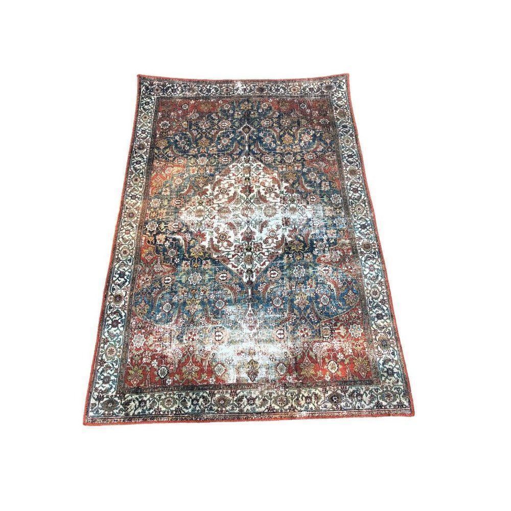 Loloi Rugs LAY-05 Ocean Multi 3 ft 6 in x 5 ft 6 in Layla Rug